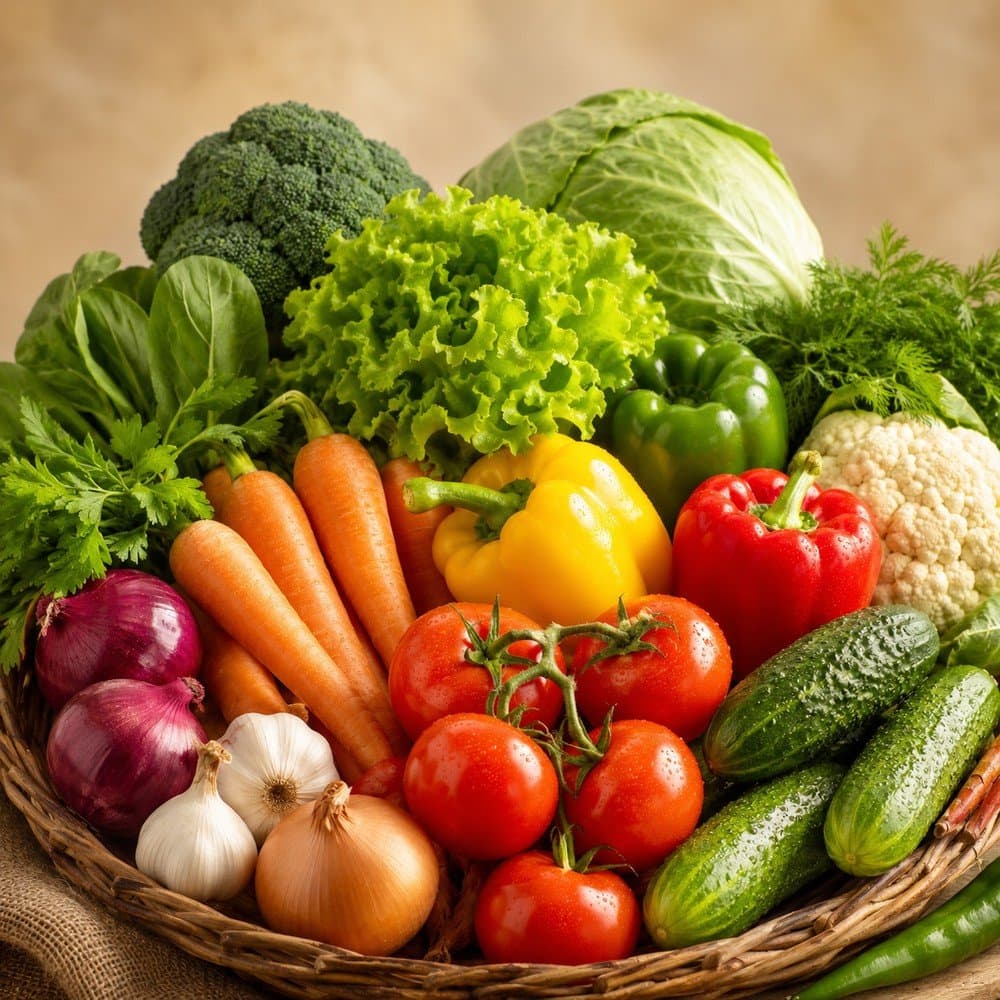 Fresh vegetables