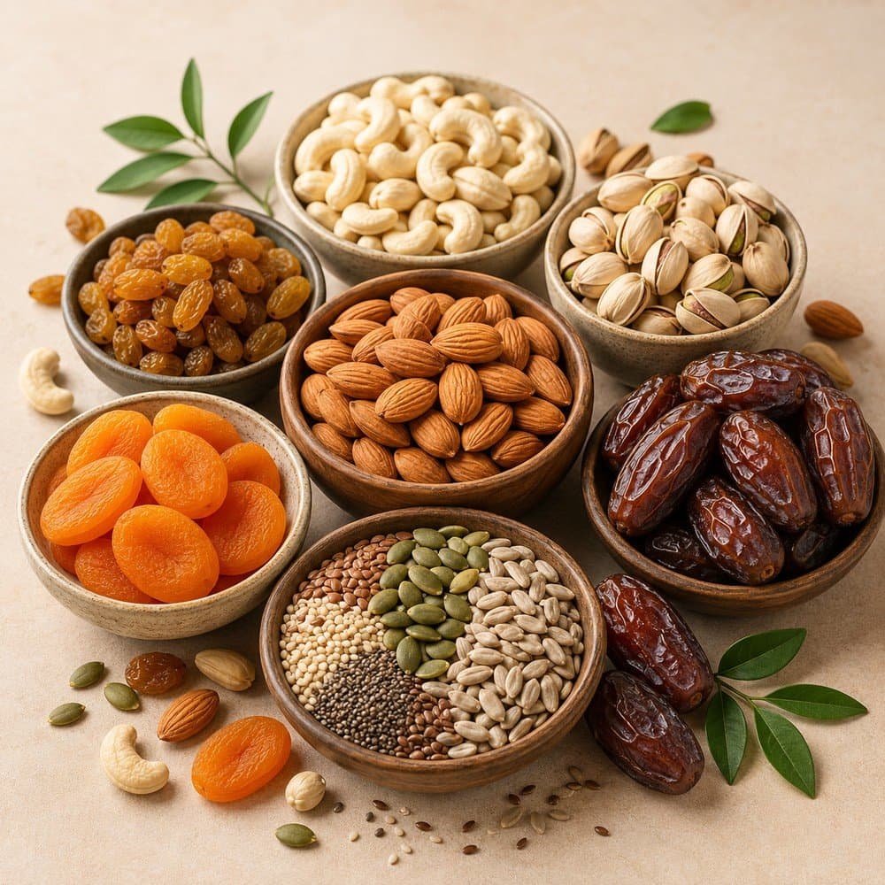 Nuts, Dry Fruits & Seeds