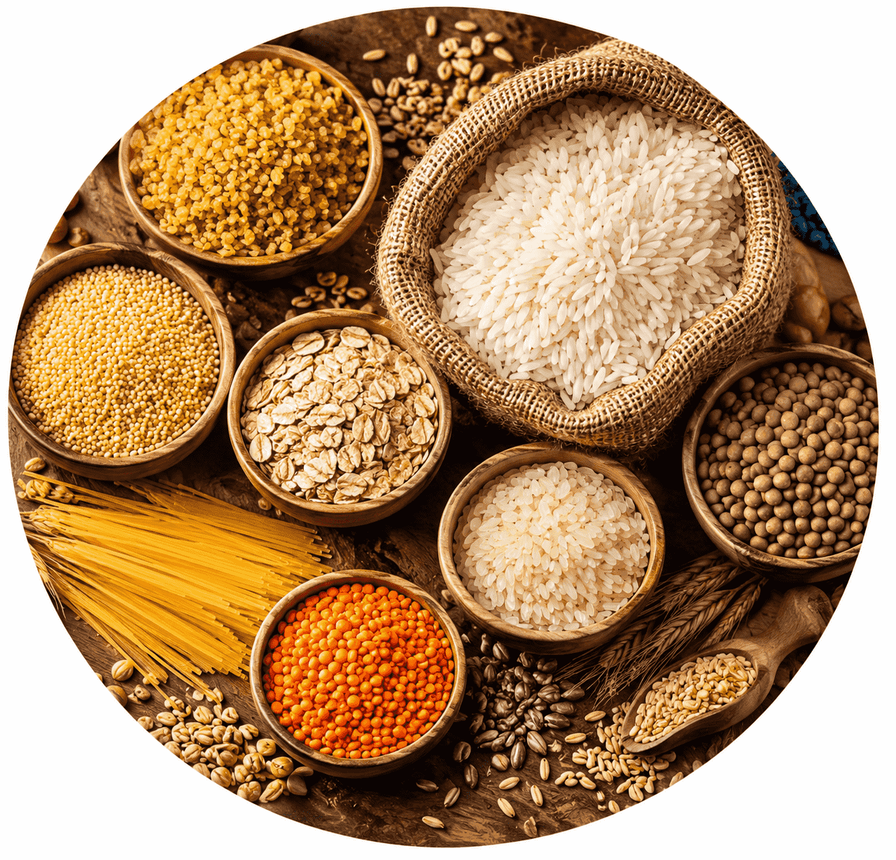 Rice and grains