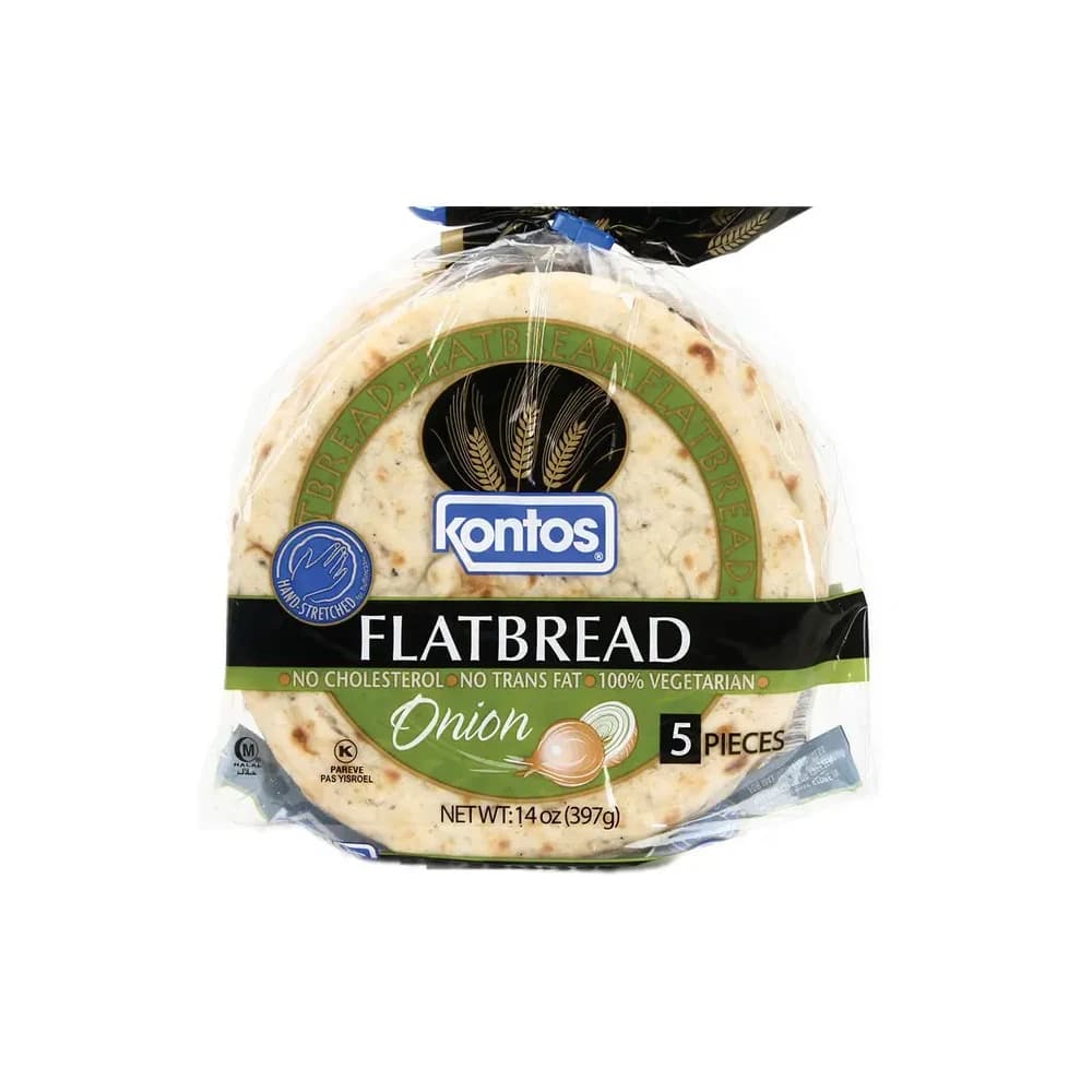 Kontos Flatbread Onion 5ct