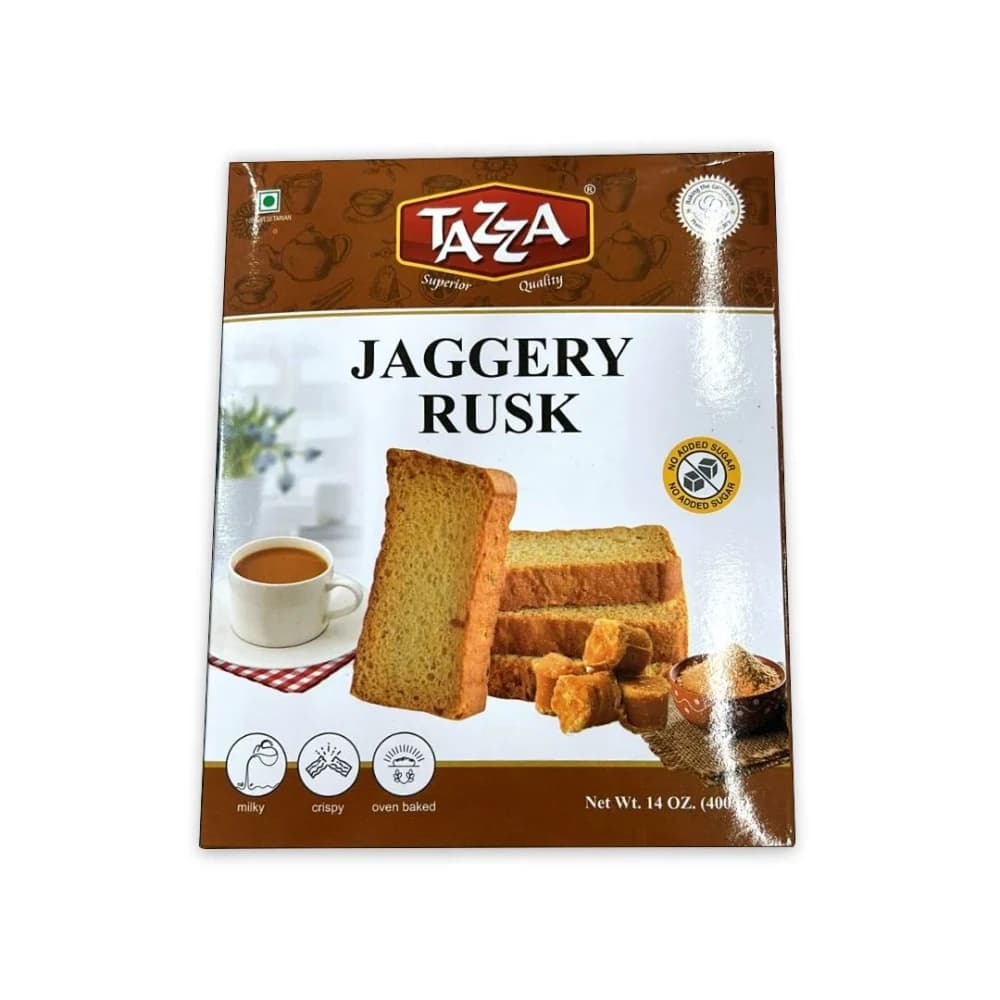 Tazza Jaggery Rusk 14oz