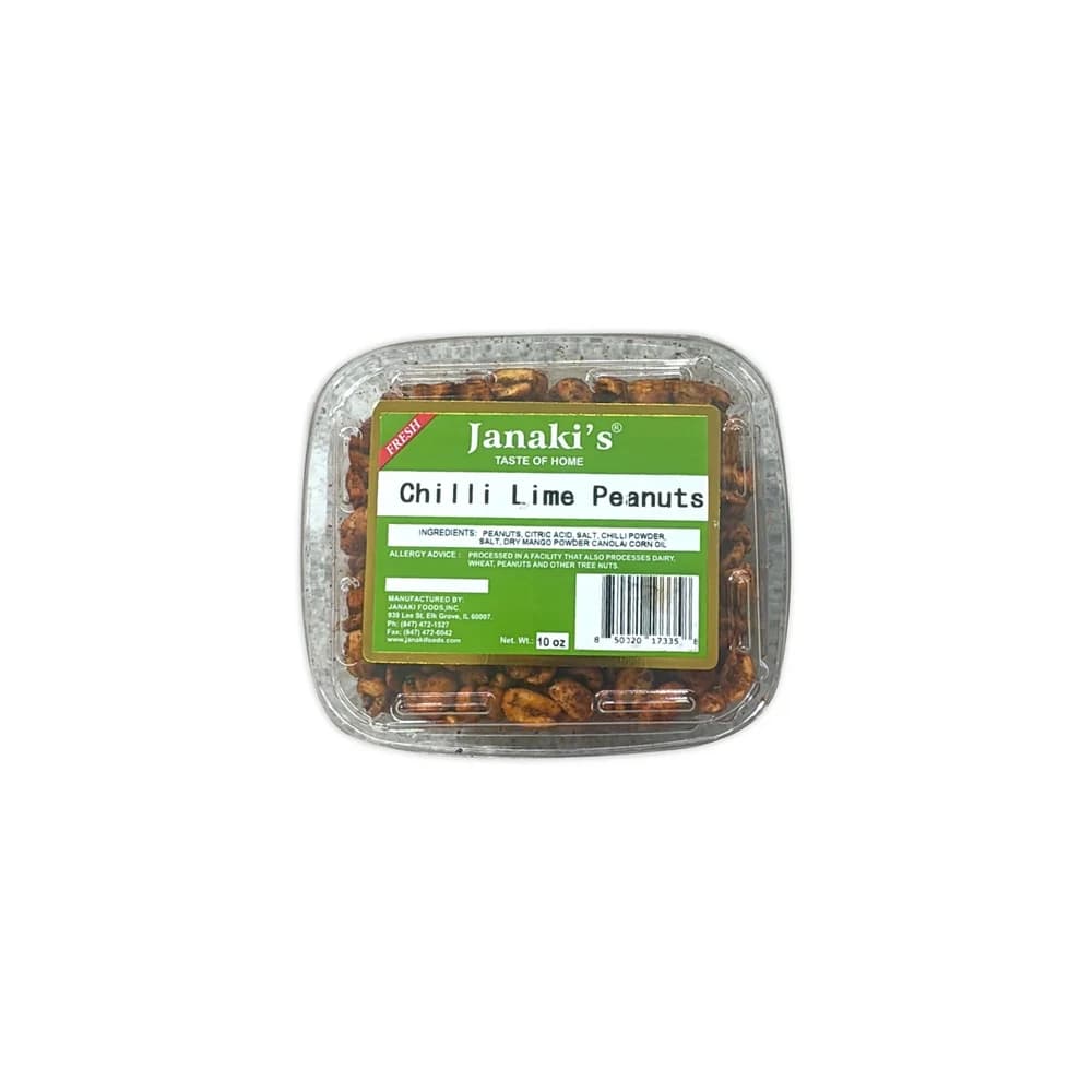 Janaki Chilli Lime Peanuts 10oz