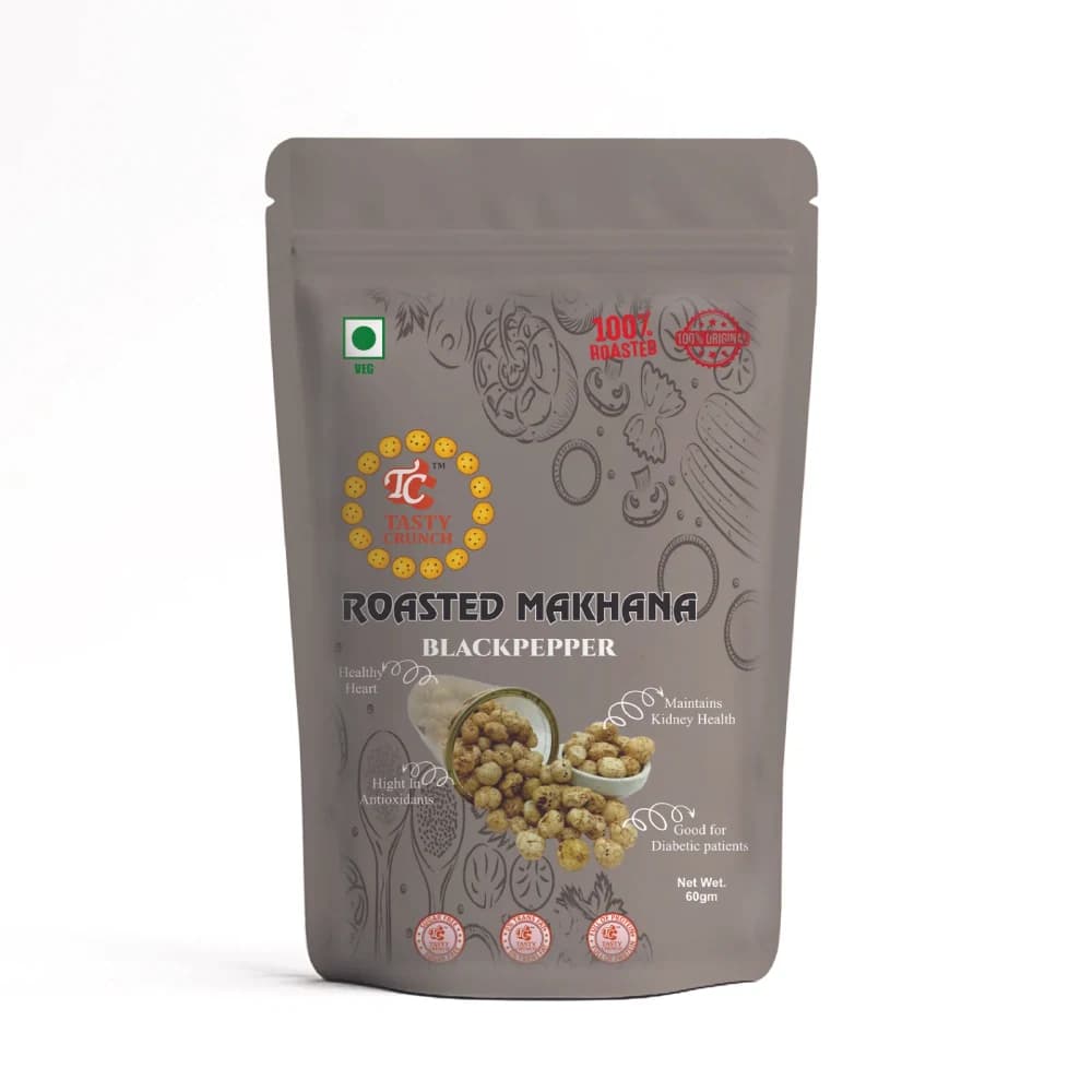 Tazza Makhana Black Pepper 40g