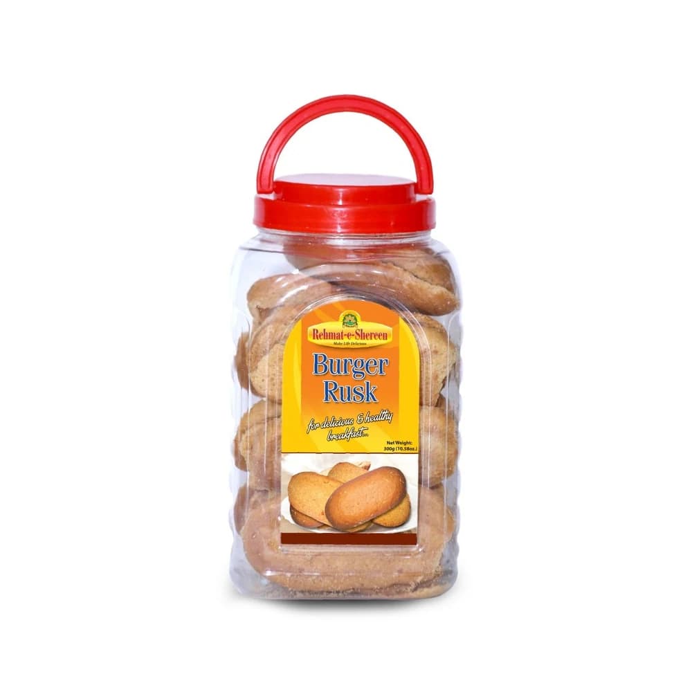Rehmat Round Rusk Jar 500g