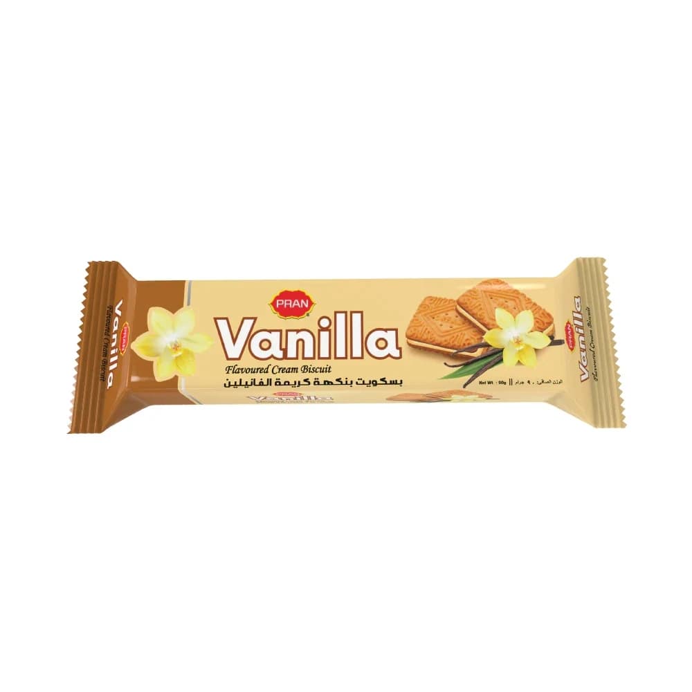 Pran Vanilla Biscuit 90g