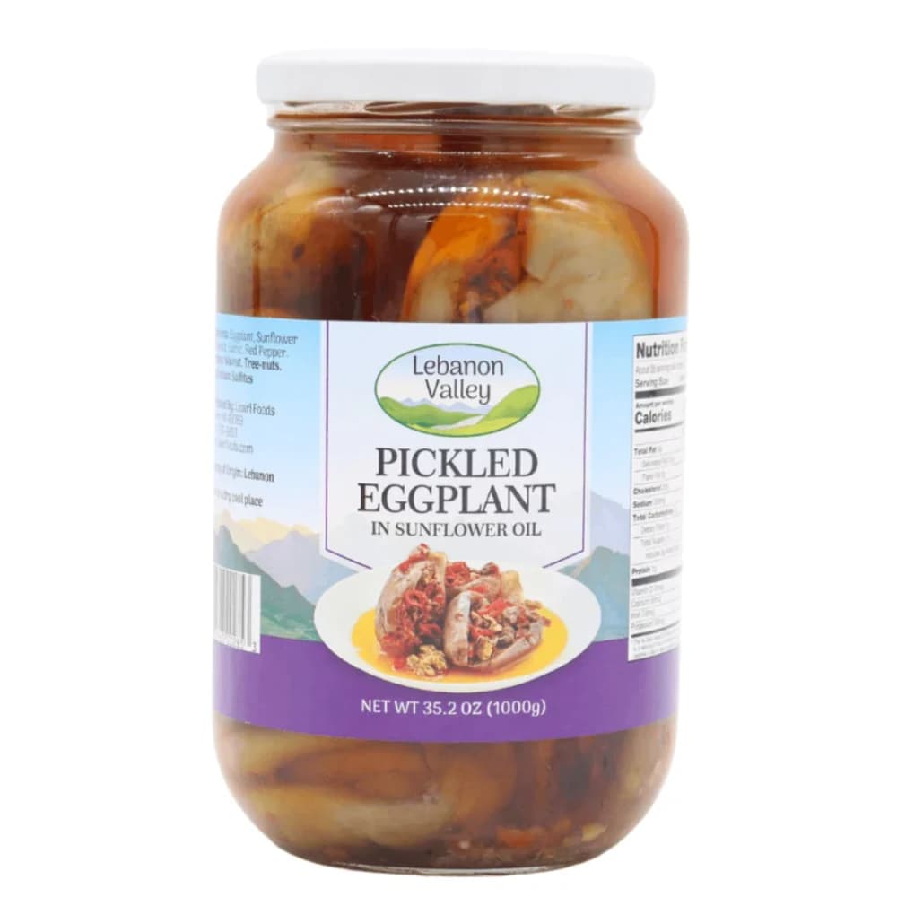 Lebanon Valley Pickled Eggplant 1kg