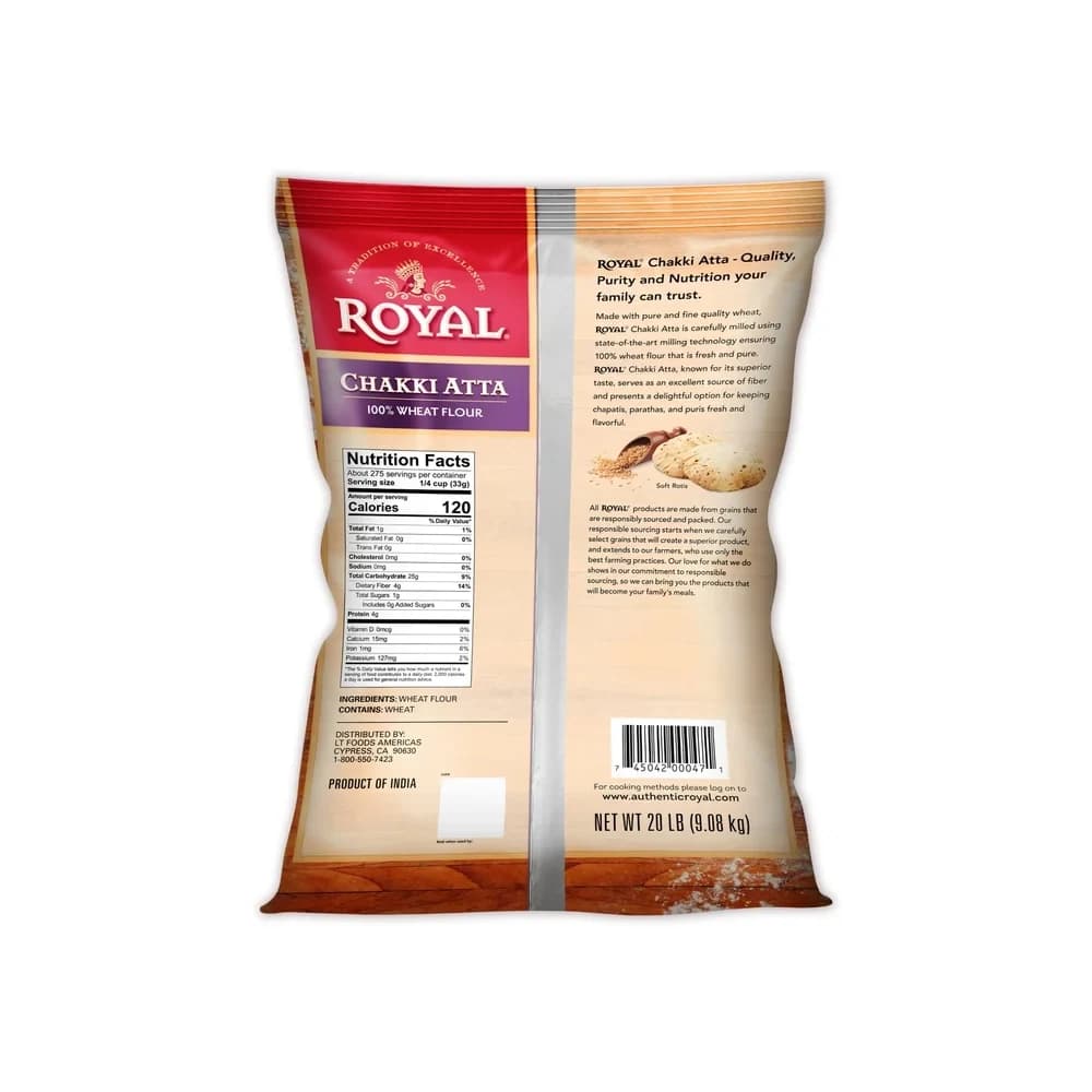 Royal Chakki Atta 20lb