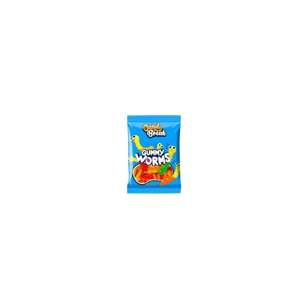 Candy Break Gummy Worms 4oz