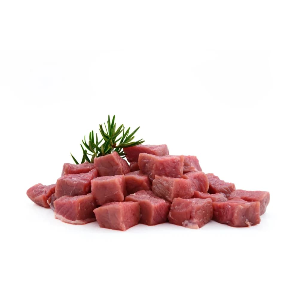 Beef boneless Cubes Per lb