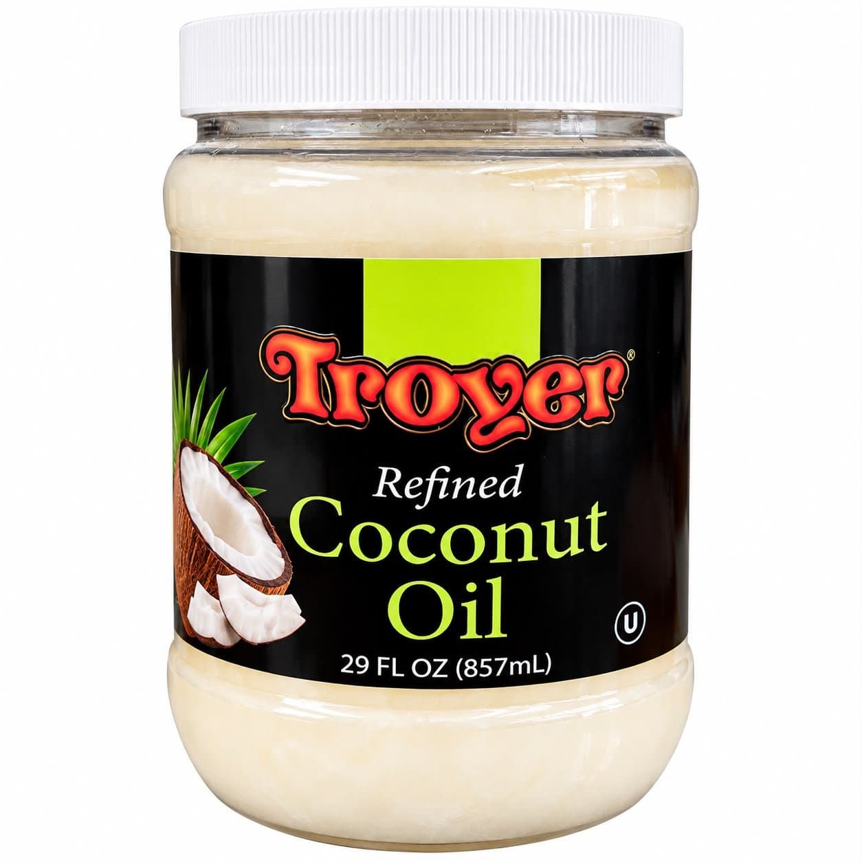 Troyer coconut oil 857ml at Al Basit International Foods in Fort Smith, Arkansas
